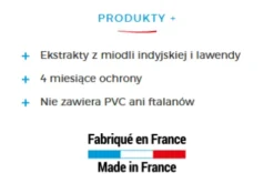 Francodex Obroża na kleszcze i pchły dla psa powyżej 20kg dł. 75cm