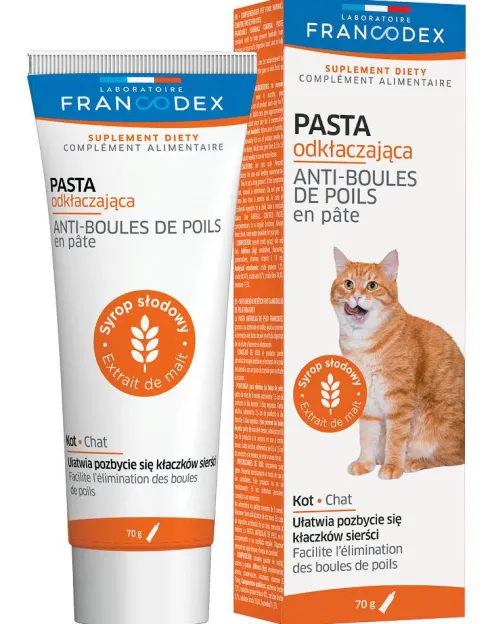 Francodex Pasta na kule włosowe dla kota op. 70g