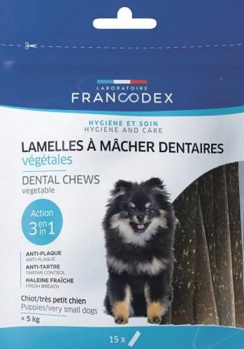 Francodex Przysmak usuwający kamień nazębny Mini dla psa op. 114g