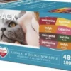 Frendi Kawałki Mięsne w Delikatnym Sosie Mokra Karma dla kota MEGA PAK op. 48x100g