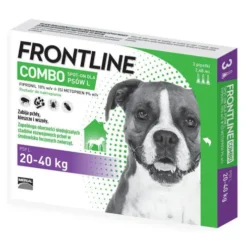 FRONTLINE COMBO Spot On Krople na kleszcze i pchły dla psa 20-40kg (rozm. L) op. 3 pipety