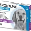 FRONTLINE Spot On Krople na kleszcze i pchły dla psa 20-40kg (rozm. L) op. 3 pipety