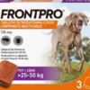 Frontpro Tabletka na kleszcze i pchły XL 136mg dla psa o wadze 25kg-50kg op. 3szt.
