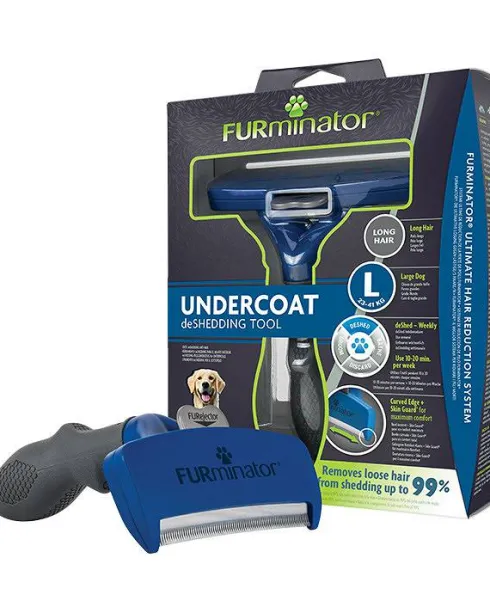 FURminator DOG Long Hair dla psa rozm. L WYPRZEDAŻ