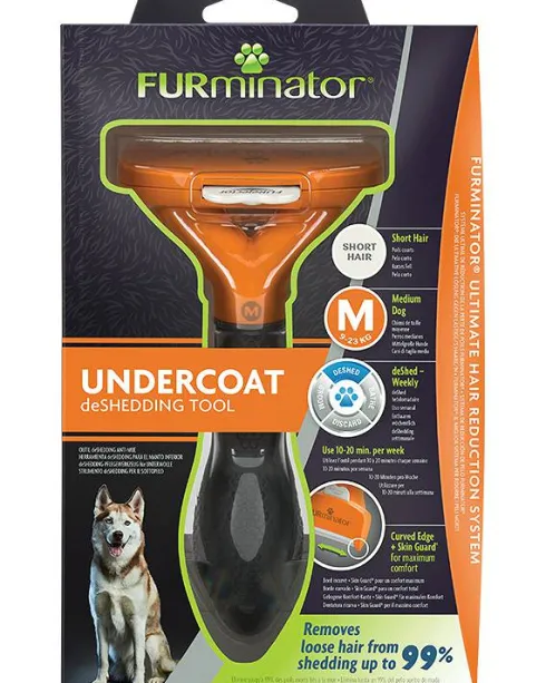 FURminator DOG Short Hair dla psa rozm. M WYPRZEDAŻ