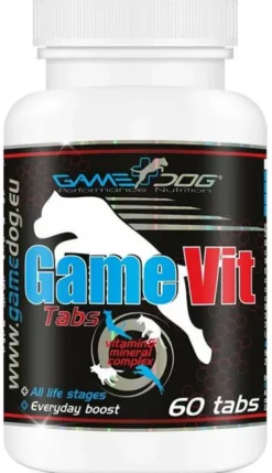 Game Dog Suplement diety GameVit Tabs dla psa op. 60 tabletek