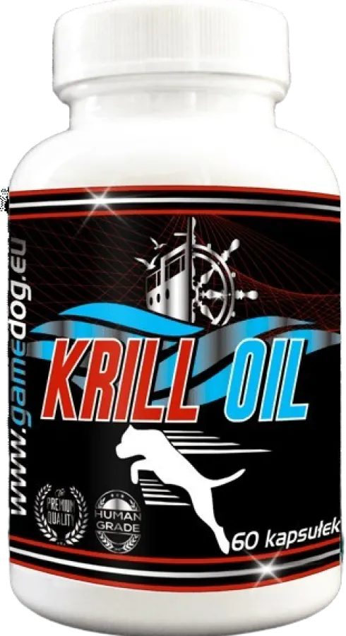 Game Dog Suplement diety Krill Oil dla psa op. 60 kapsułek