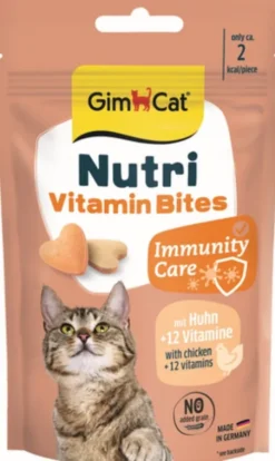GimCat Nutri Vitamin Bites Przysmak dla kota op. 40g