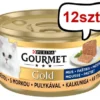 Gourmet Gold Adult Mus z indykiem Mokra Karma dla kota op. 85g Pakiet 12szt