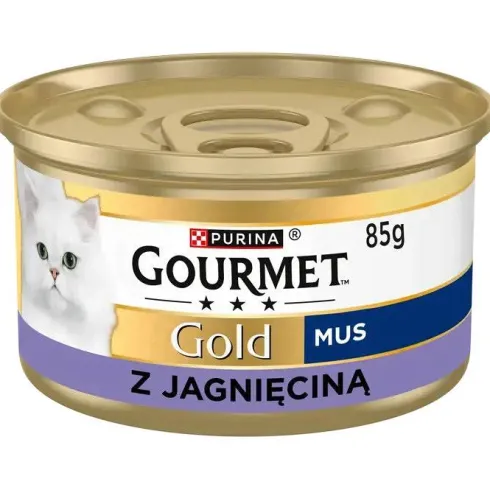 Gourmet Gold Adult Mus z jagnięciną Mokra Karma dla kota op. 85g