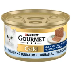 Gourmet Gold Adult Mus z tuńczykiem Mokra Karma dla kota op. 85g
