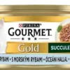 Gourmet Gold Adult Succulent Delights Ryby oceaniczne w sosie Mokra Karma dla kota op. 85g