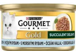 Gourmet Gold Adult Succulent Delights Ryby oceaniczne w sosie Mokra Karma dla kota op. 85g