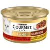 Gourmet Gold Adult Wołowina i kurczak w sosie z pomidorami Mokra Karma dla kota op. 85g