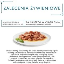 Gourmet Perle Adult Mix smaków w sosie Mokra Karma dla kota op. 60x85g (ŁOSOSIOWY)