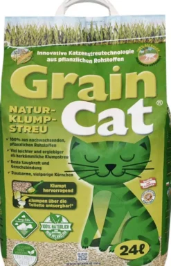 GrainCat Żwirek kukurydziany dla kota poj. 24l