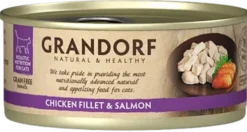 Grandorf Adult Chicken&Salmon Fillet Mokra karma dla kota op. 70g