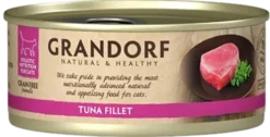 Grandorf Adult Tuna Fillet Mokra karma dla kota op. 70g Pakiet 6szt.