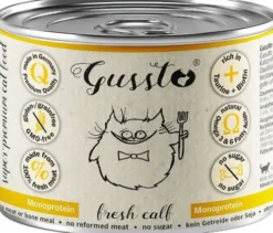 Gussto Fresh Calf Mokra Karma dla kota op. 200g