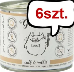 Gussto Fresh Calf&Rabbit Mokra Karma dla kota op. 200g Pakiet 6szt.