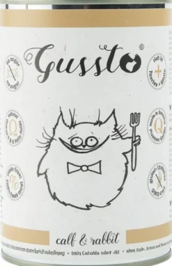 Gussto Fresh Calf&Rabbit Mokra Karma dla kota op. 400g
