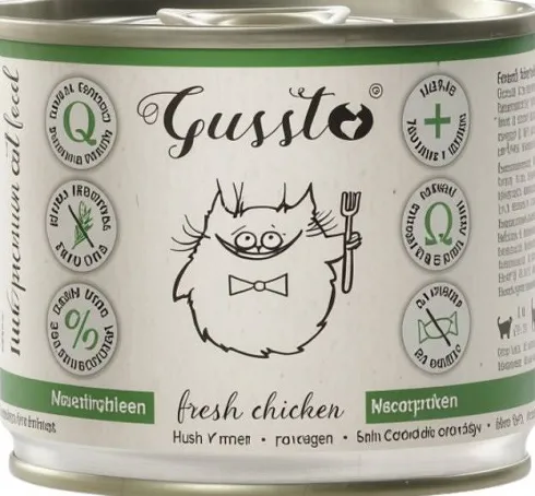 Gussto Fresh Chicken Mokra Karma dla kota op. 200g Pakiet 6szt.