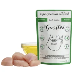 Gussto Fresh Chicken Mokra Karma dla kota op. 85g Pakiet 8szt.
