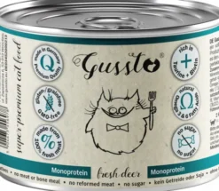 Gussto Fresh Deer Mokra Karma dla kota op. 200g