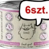 Gussto Fresh Goat Mokra Karma dla kota op. 200g Pakiet 6szt.