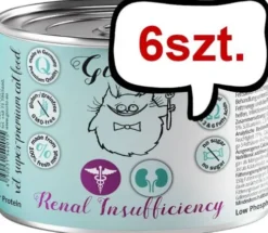Gussto Vet Renal Mokra Karma dla kota op. 200g Pakiet 6szt.