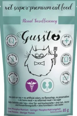 Gussto Vet Renal Mokra Karma dla kota op. 85g Pakiet 8szt.