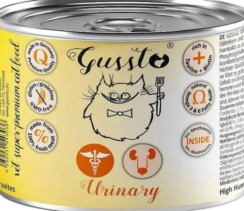Gussto Vet Urinary Mokra Karma dla kota op. 200g