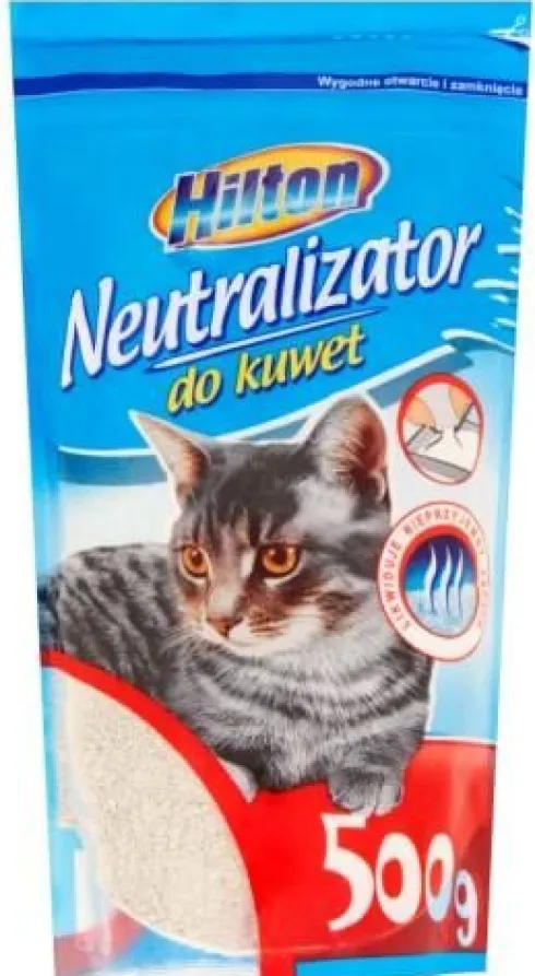 Hilton Neutralizator zapachów do kuwet dla kota op. 500g