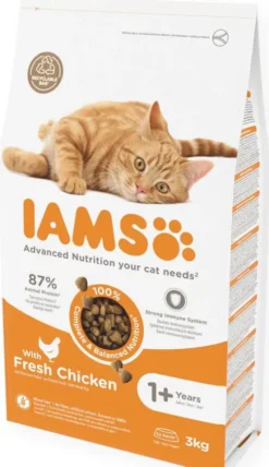 Iams Adult Fresh Chicken Sucha Karma dla kota op. 3kg
