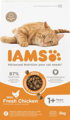 Iams Adult Fresh Chicken Sucha Karma dla kota op. 3kg