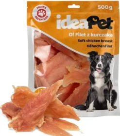 IdeaPet Przysmak O! Filet z kurczaka dla psa op. 500g