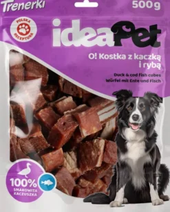 IdeaPet Przysmak O! Kostka z kaczką i rybą dla psa op. 500g