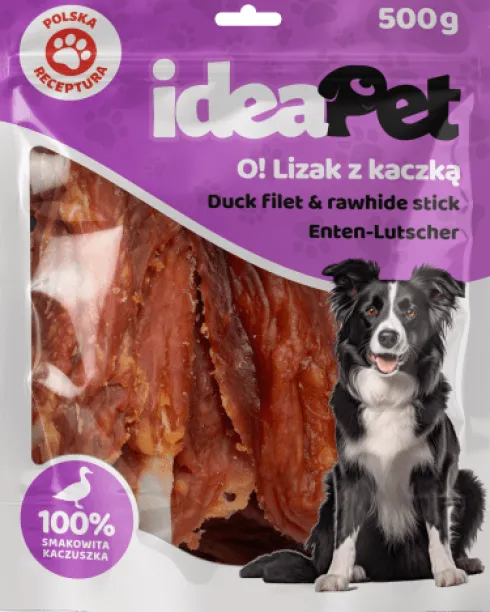 IdeaPet Przysmak O! Lizak z kaczką dla psa op. 500g