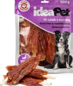 IdeaPet Przysmak O! Lizak z kaczką dla psa op. 500g
