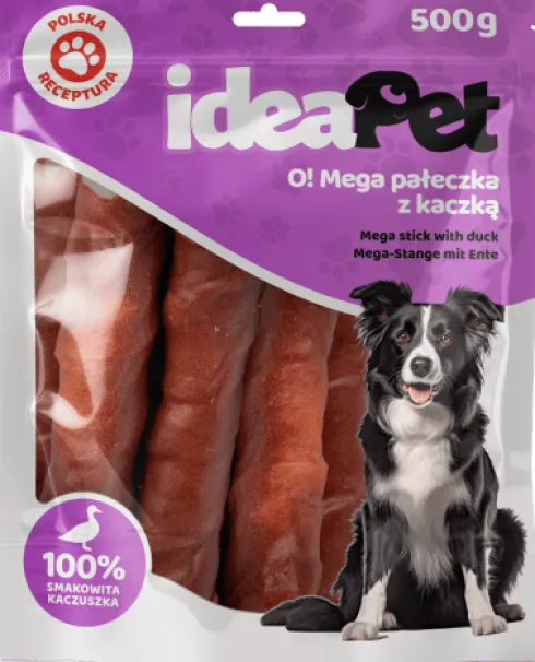 IdeaPet Przysmak O! Mega Pałeczka z kaczką dla psa op. 500g