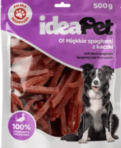 IdeaPet Przysmak O! Miękkie Spaghetti z kaczki dla psa op. 500g