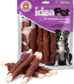 IdeaPet Przysmak O! Pałeczka wołowa z kaczką dla psa op. 500g