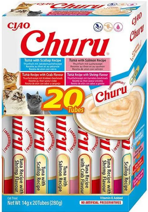 Inaba Ciao Churu Box Tuna Mix Przysmak dla kota op. 20x14g