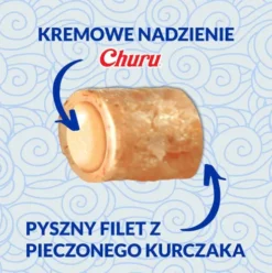 Inaba Ciao Churu Fun Bites Chicken&Tuna Recipe Przysmak dla kota op. 8x12g