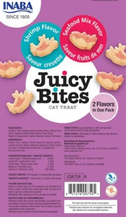 Inaba Ciao Juicy Bites Shrimp&Seafood Mix Przysmak dla kota op. 3x11.3g