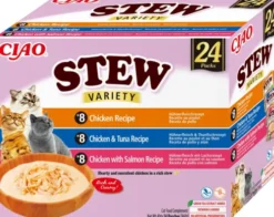 Inaba Ciao Stew Variety Chicken Recipe Mokra Karma dla kota op. 24x40g (PAKIET RÓŻOWY)