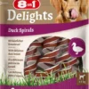 8in1 Delights Duck Spirals Przysmak dla psa op. 60g