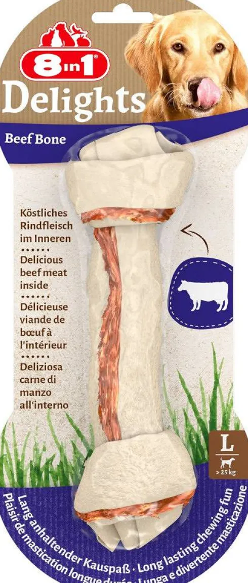 8in1 Kość Delights Beef dla psa rozm. L
