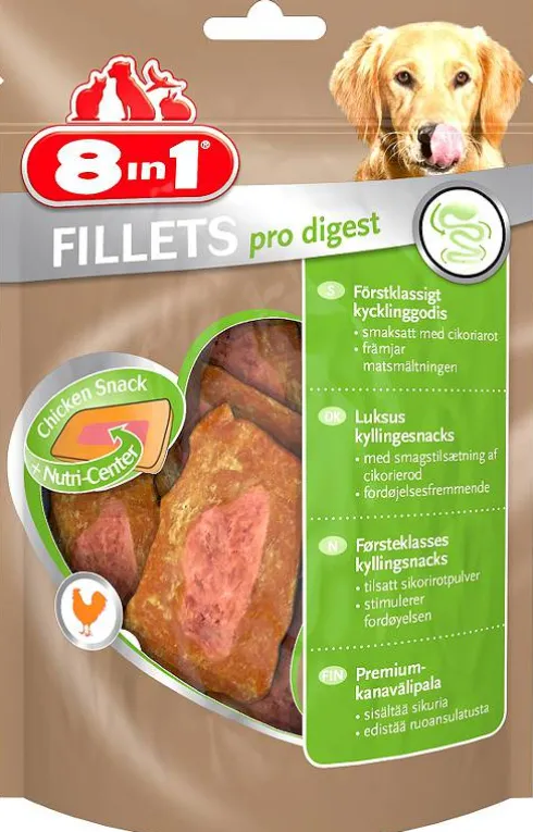 8in1 Przysmak Fillets Pro Digest dla psa op. 80g