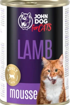 John Dog Adult Lamb Mousse Mokra Karma dla kota op. 400g
